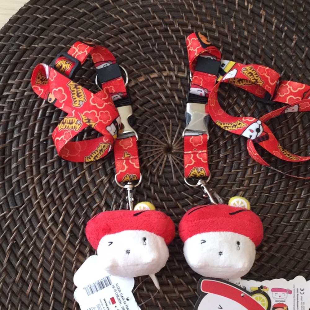 Yammy yammy Lanyards, pack of two